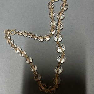 Crystal vintage necklace